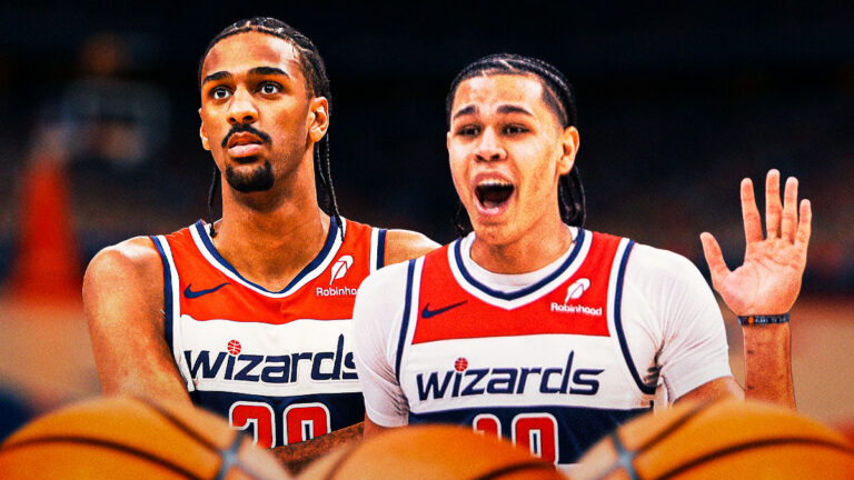Why Alex Sarr shares Wizards fans’ excitement over Keyshon George
