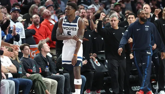 Anthony Edwards is already in boss mode to open the season