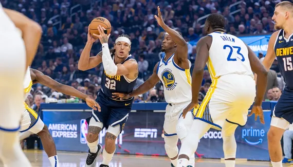 The Nuggets are mad at Aaron Gordon