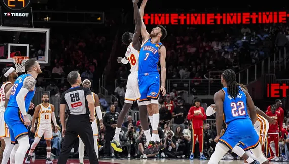 Chet Holmgren and the Thunder make short work of the Hawks