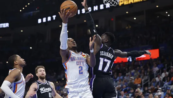 The Thunder knocked out the Kings in overtime