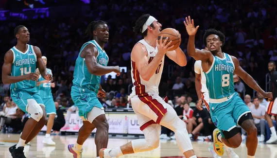 Jaime Jaquez Jr. and the Heat have another blast against the Hornets