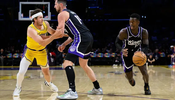 Denis Schroeder holds Luka Doncic’s lodge