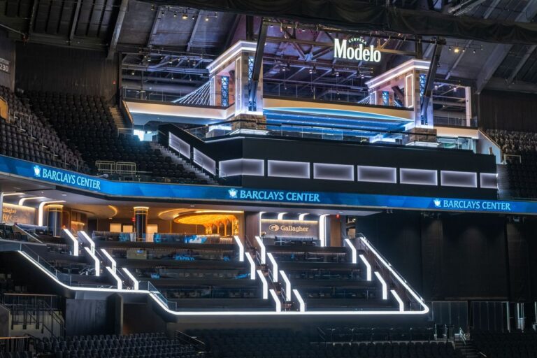BSE Global unveils the completed portion of the $100 million Barclays Center renovation