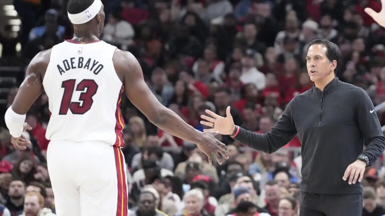 Erik Spoelstra dismissed the main Bam Adebayo without any recognition