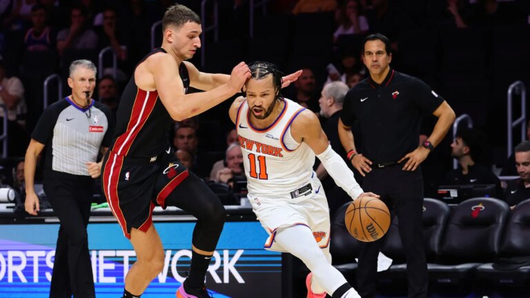The funny Jalen Brunson is the reason Erik Spoelstra can’t look in the mirror