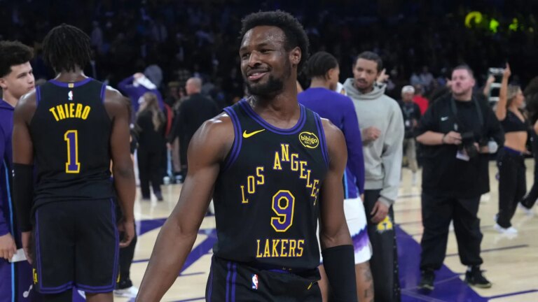 Brony James gives up fair credit on a G League assignment