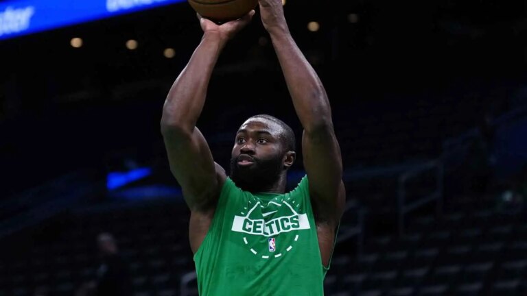 Jaylen Brown is dealing with an injury ahead of the Timberwolves game