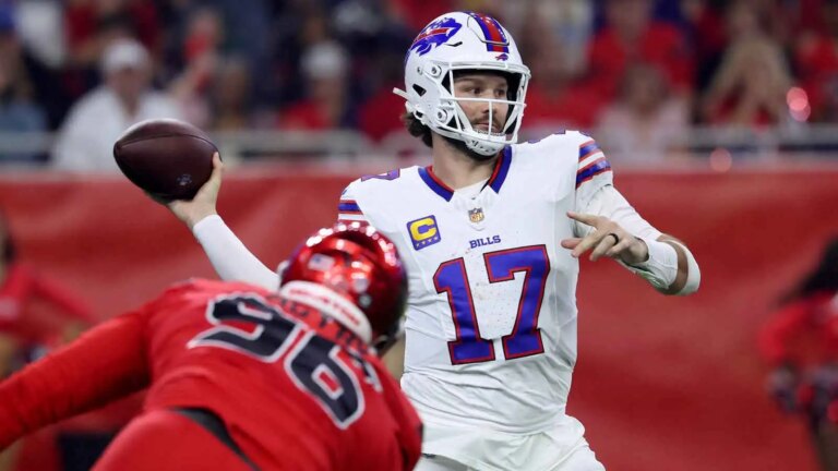 Josh Allen was under siege against the Texans at levels he had never seen before