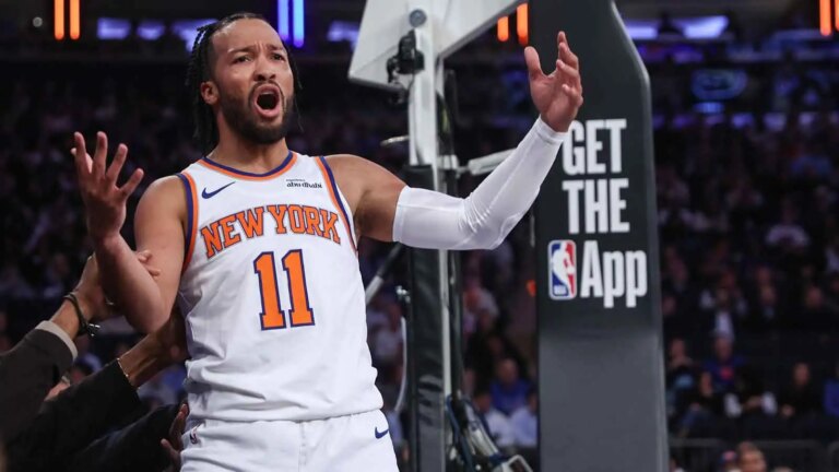 Jalen Brunson had no say in the NBA Cup banner decision