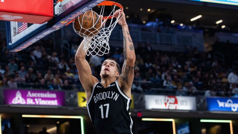 Brooklyn avoids repeat of embarrassing NBA record with upset win over Pacers