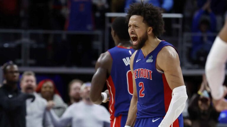 Cade Cunningham joins the rare Michael Jordan club in the win against the Wizards