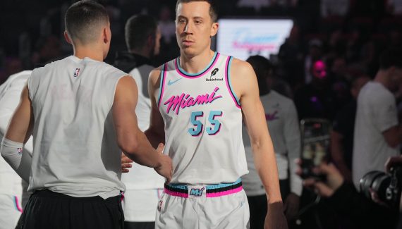 Heat find Duncan Robinson, ‘one of their biggest success stories’