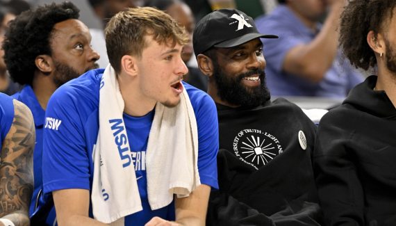 The Mavericks are counting on Kyrie Irving to relieve Cooper Flagg