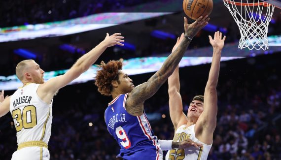 The Sixers are coming off a wire-to-wire win against the Celtics again