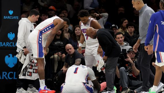 And now it’s Andre Drummond who’s injured…