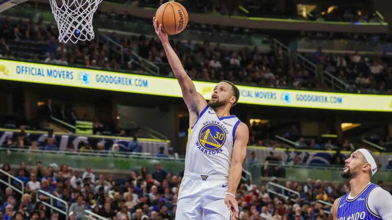 Stephen Curry, a huge milestone in the NBA lost in the loss to the Magic