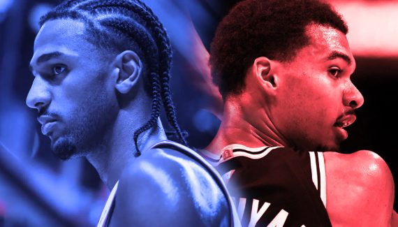 What are the first results for the French in the NBA?