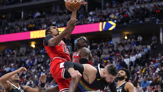 The Bulls stop the good run of the Nuggets