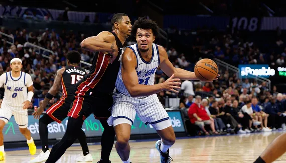 Noah Penda is finding his place in the Magic rotation