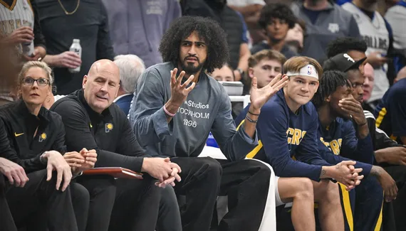 The Pacers lose Obi Taupin for several months