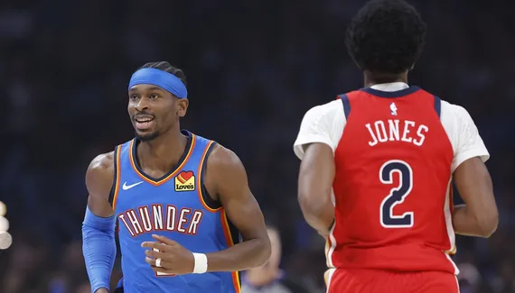 Thunder remain perfect, Pelicans remain hood