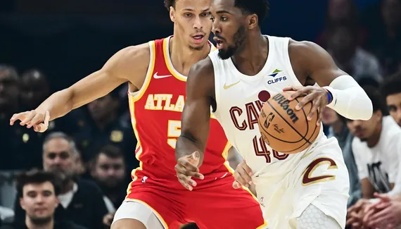Donovan Mitchell’s Cavs smother the Hawks in a 3-point flurry