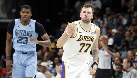For his return, Luka Dončić (44 points) lights up the Grizzlies