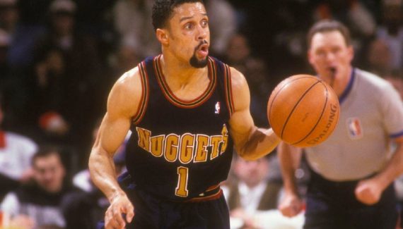 On November 10, 1990, the Nuggets scored 107 points…in one half