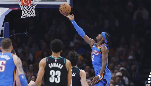 Shai Gilgeous-Alexander is closing in on Wilt Chamberlain