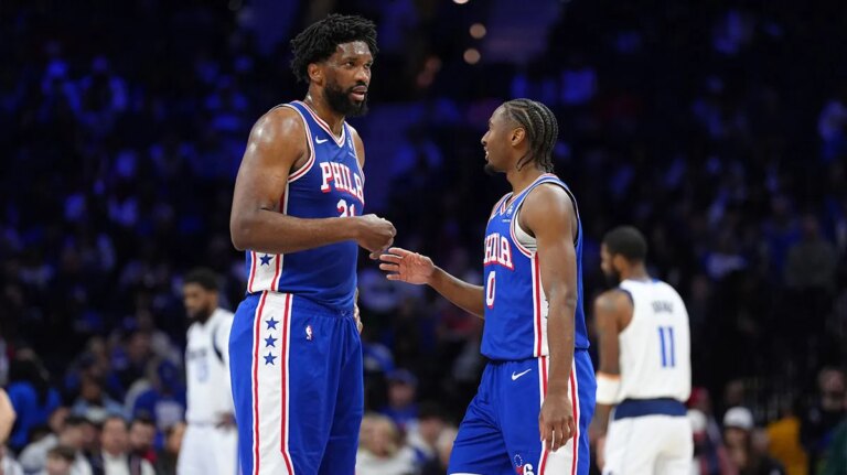 Tyrese McKay is questionable against the Hawks, but Joel Embiid could play