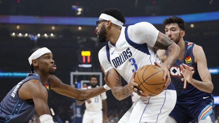 Is Dallas too focused on Anthony Davis getting the ball? PG says yes