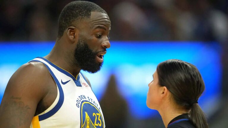 Draymond Green already hit a technical foul 3 minutes into the Nets game