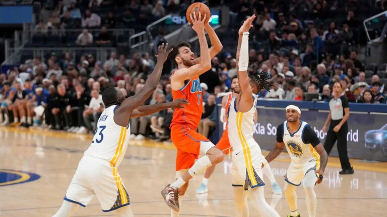 Draymond Green shares a touching DJ-Holmgren moment