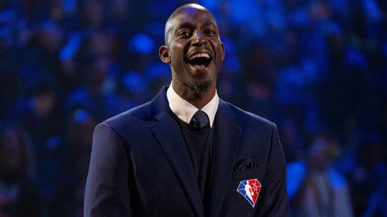 Kevin Garnett gets a wild crash video mid-return