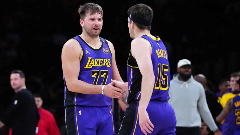 Are Luka Doncic and Austin Reeves playing tonight? Lakers vs. Wizards injury report