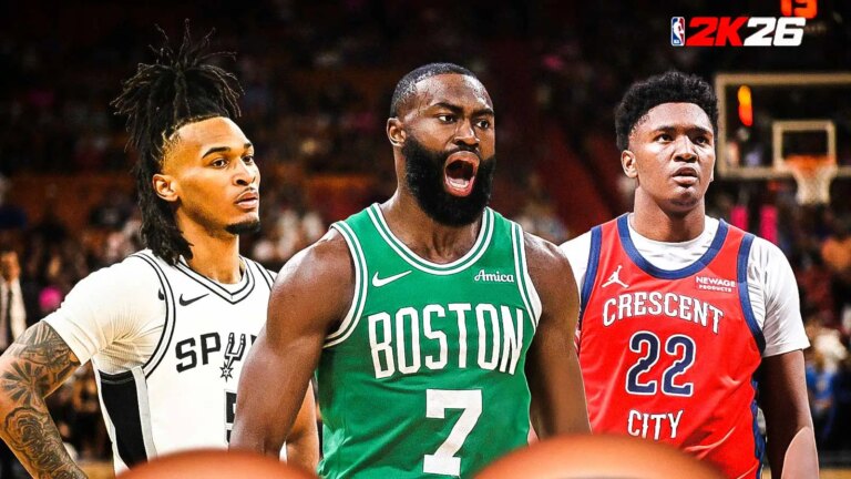 Jaylen Brown is making strides in the new NBA 2K26 ratings update