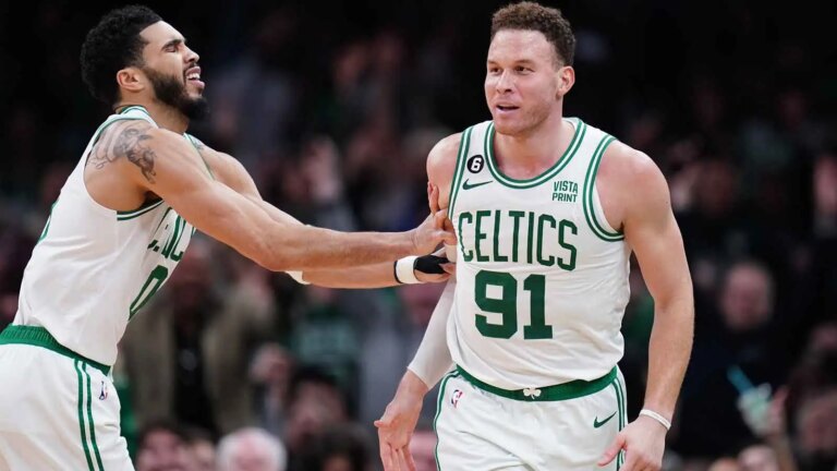 How Blake Griffin helped Celtics star Jayson Tatum recover