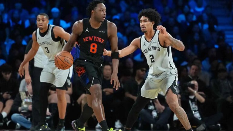 Dirk Nowitzki reveals his shooting tip to OG Anunoby