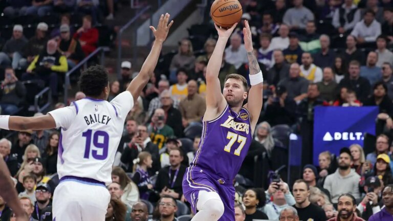 Luka Doncic makes Magic Johnson-like history in a win against the Jazz