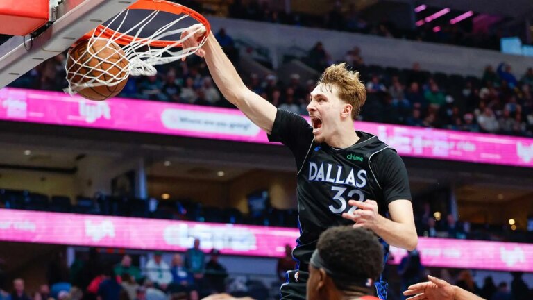 Monster Cooper Flagg’s dunk sent Dallas wild