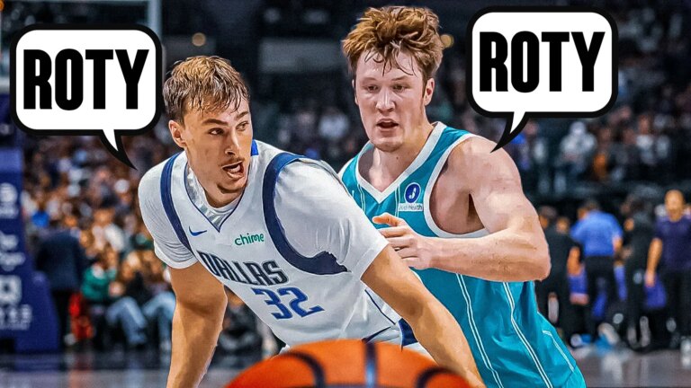 Conn Knuppel leads Cooper Flagg on the quarter