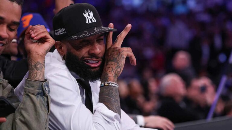 Carmelo Anthony is defending Odell Beckham Jr. after a $100 million lawsuit