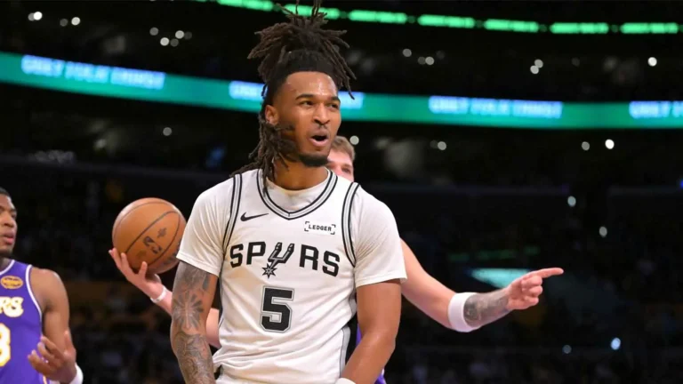 Spurs’ Stephon Castle joins Spurs legends with impressive feat against Lakers in NBA Cup