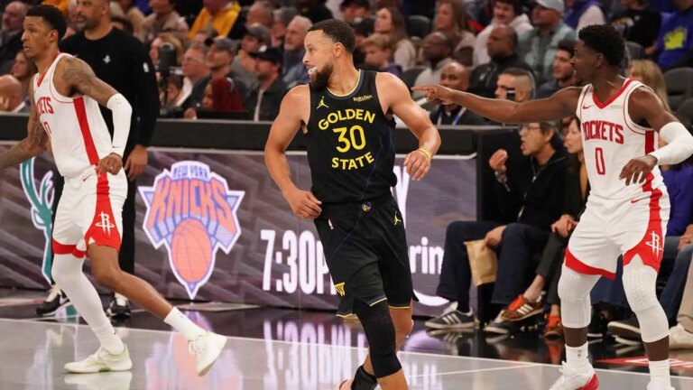 The Dubs get an update on Stephen Curry’s injury ahead of the Timberwolves clash