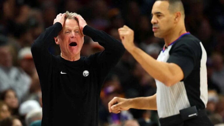 Steve Kerr says Suns late-game costly foul “hard to believe”.
