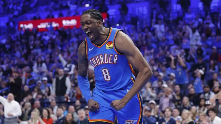 Jalen Williams is a candidate for slam dunk of the year against the Grizzlies