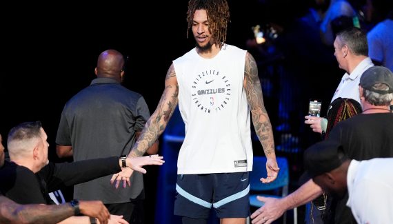 Brandon Clark is already back in the infirmary