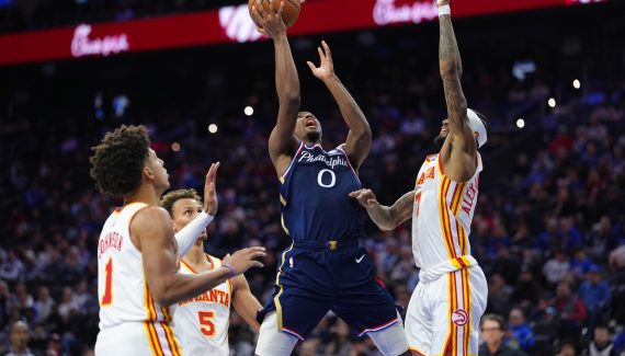 With a heavy heart, Tyrese Maxey can count on the support of Paul George and Joel Embiid