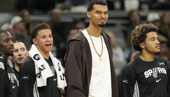 Victor Vembanyama is back in training